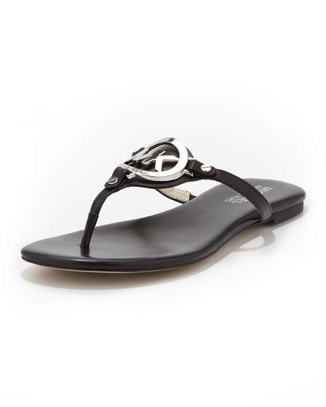 michael kors sandals black melodie